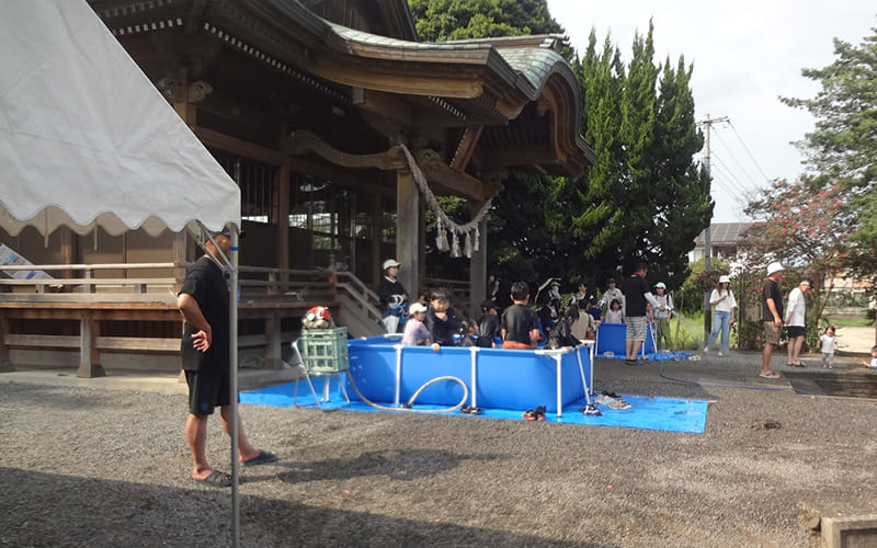 川床子ども夏祭り