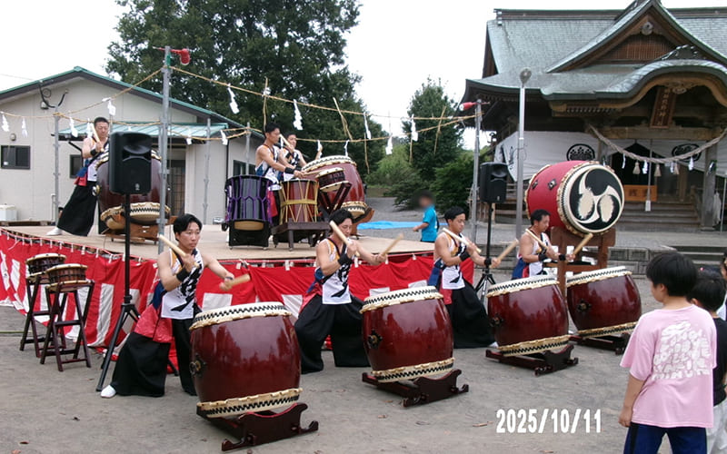 川床熊野神社の秋季大祭が行われました。