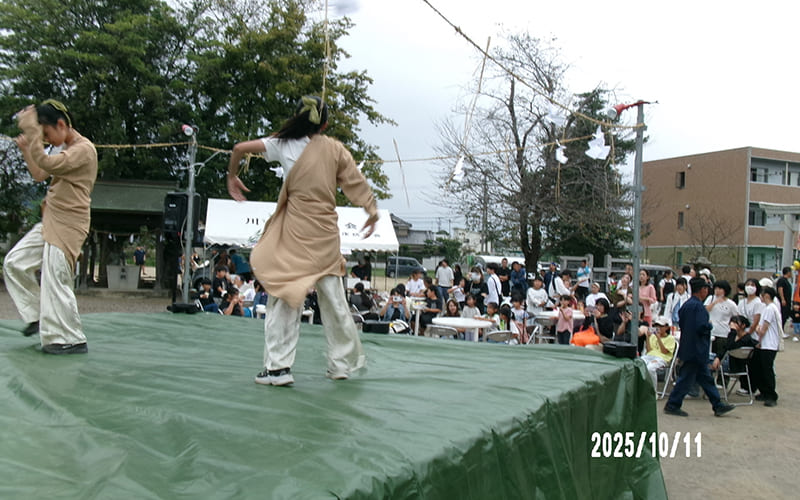 川床熊野神社の秋季大祭が行われました。