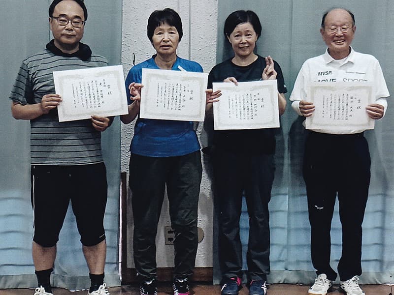 第15回 ふれあい卓球大会試合結果